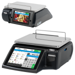 PC Scales CS-2155 Flat 2" Labels (or Receipts)