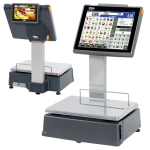 Touch Screen Scales D-955 Double Body Labels (or Receipts)